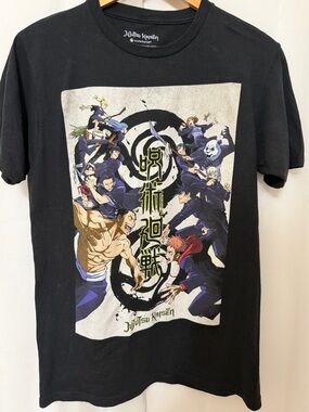 Jujutsu Kaisen Men's Graphic Print Tee Shirt